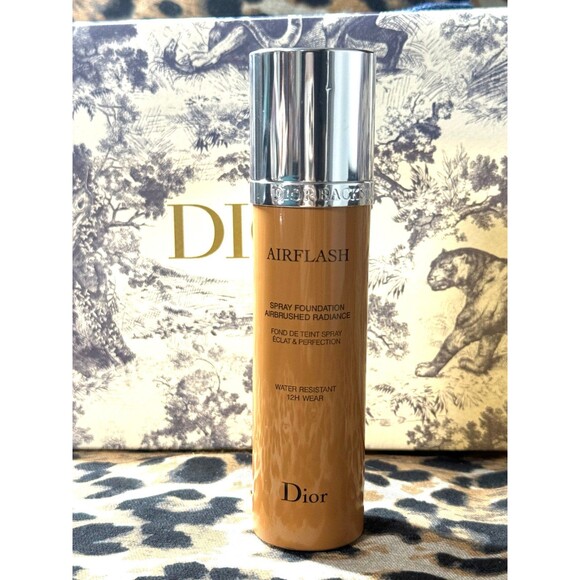 Dior Airflash Spray Foundation 5W Airbrushed Radiance Water-Resistant 12H /New